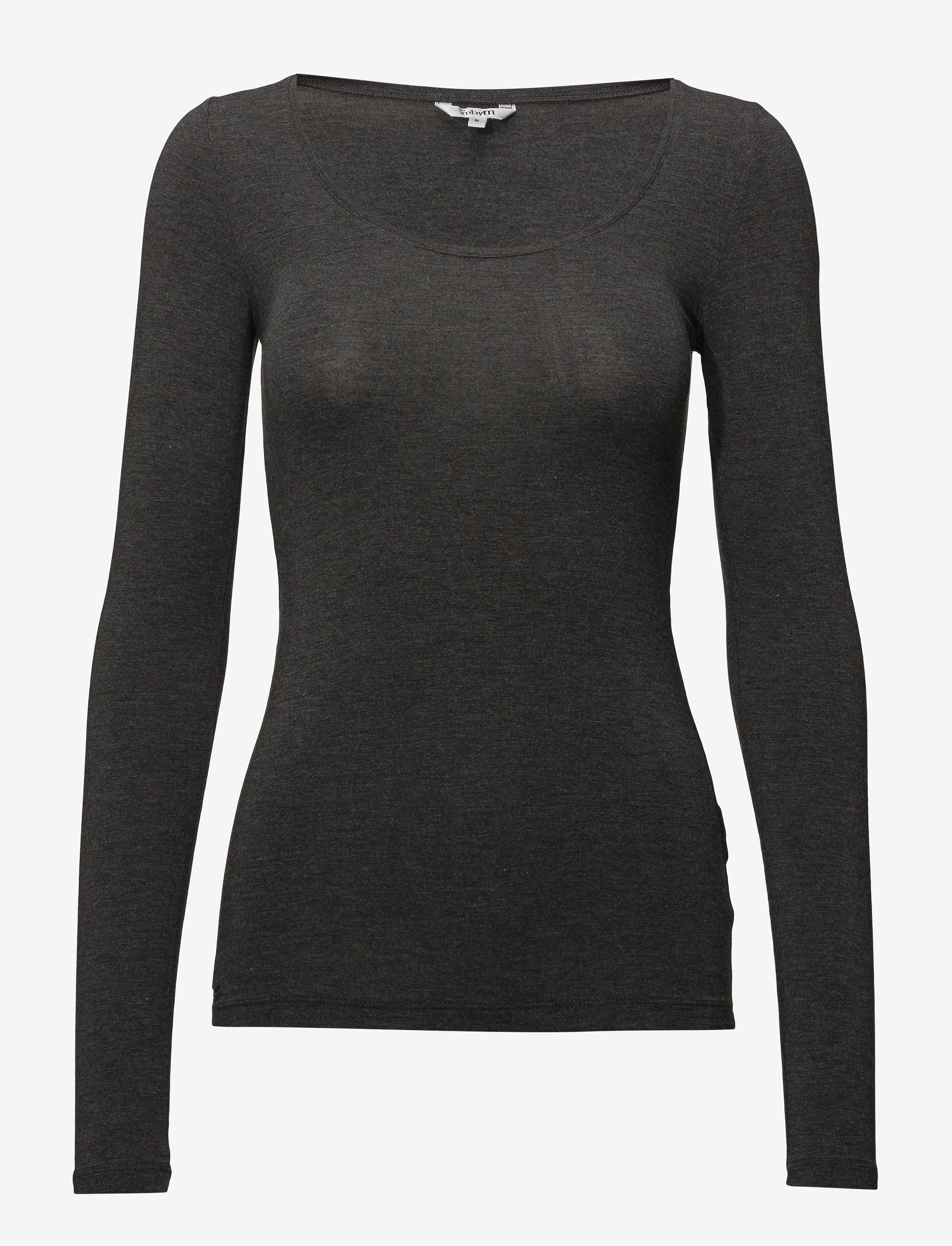 mbyM Anna, M, Black, T-Shirts & Toppe > Langærmede, Dame