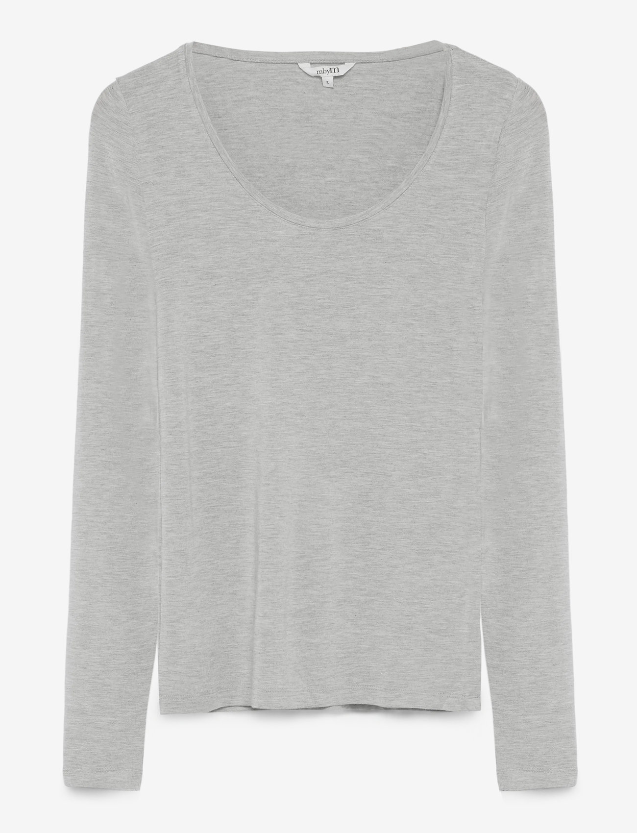 mbyM - Anna - långärmade toppar - light grey melange - 1