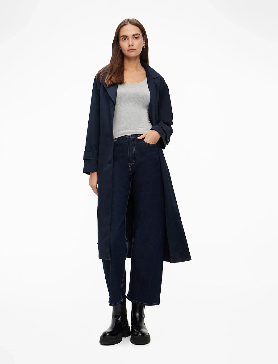 mbyM - Anna - långärmade toppar - light grey melange - 2