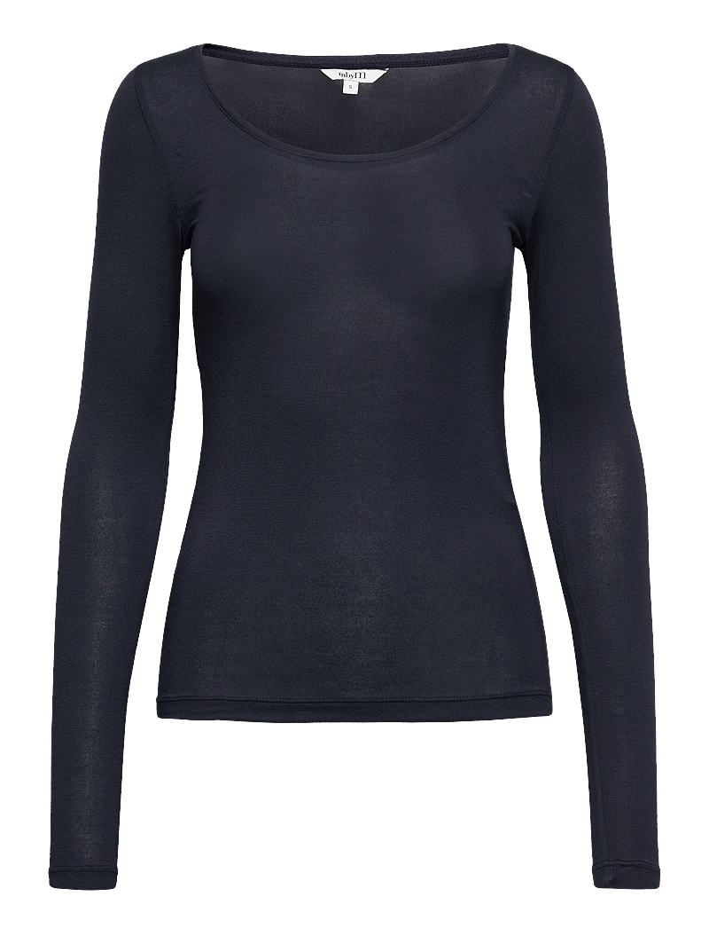 mbyM - Anna - langærmede toppe - navy blue - 1