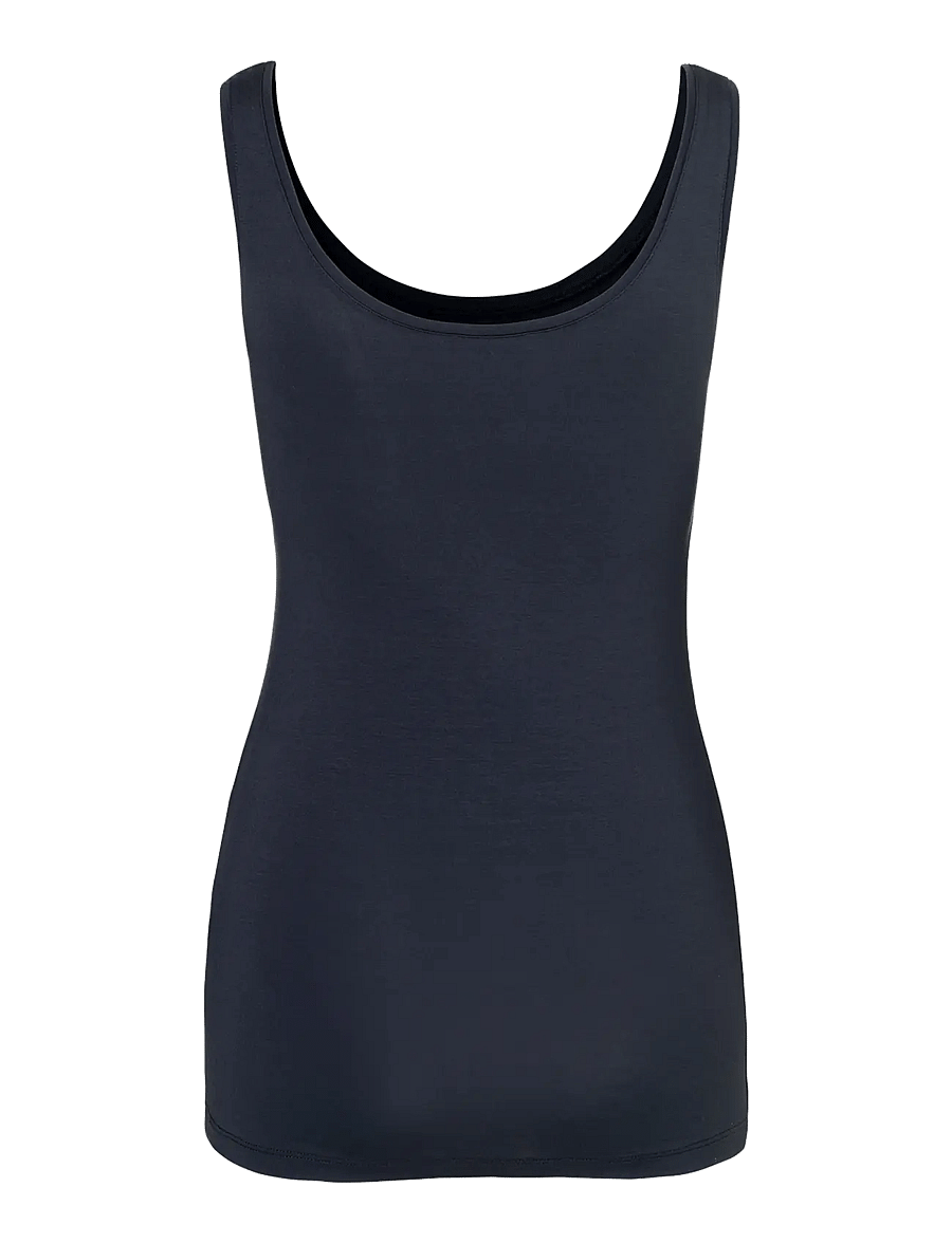 MBYM - Sina - sleeveless tops - navy blue - 2