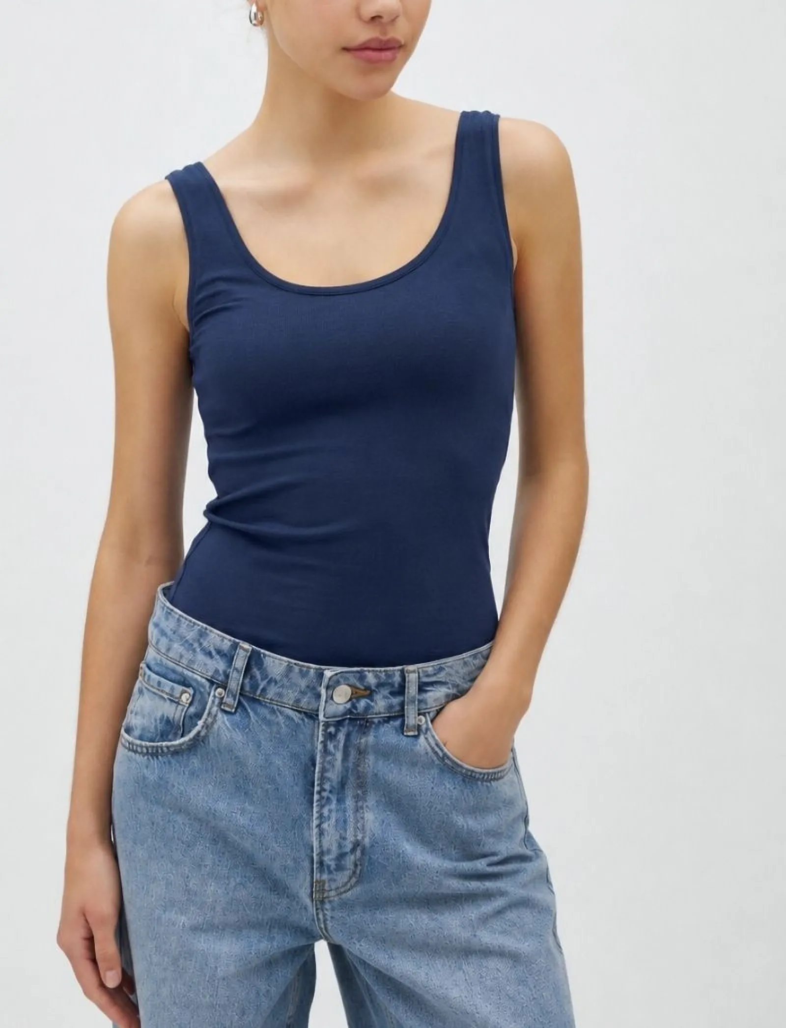 MBYM Sina, Damen, Tanktop, Schwarz, Gr.XL