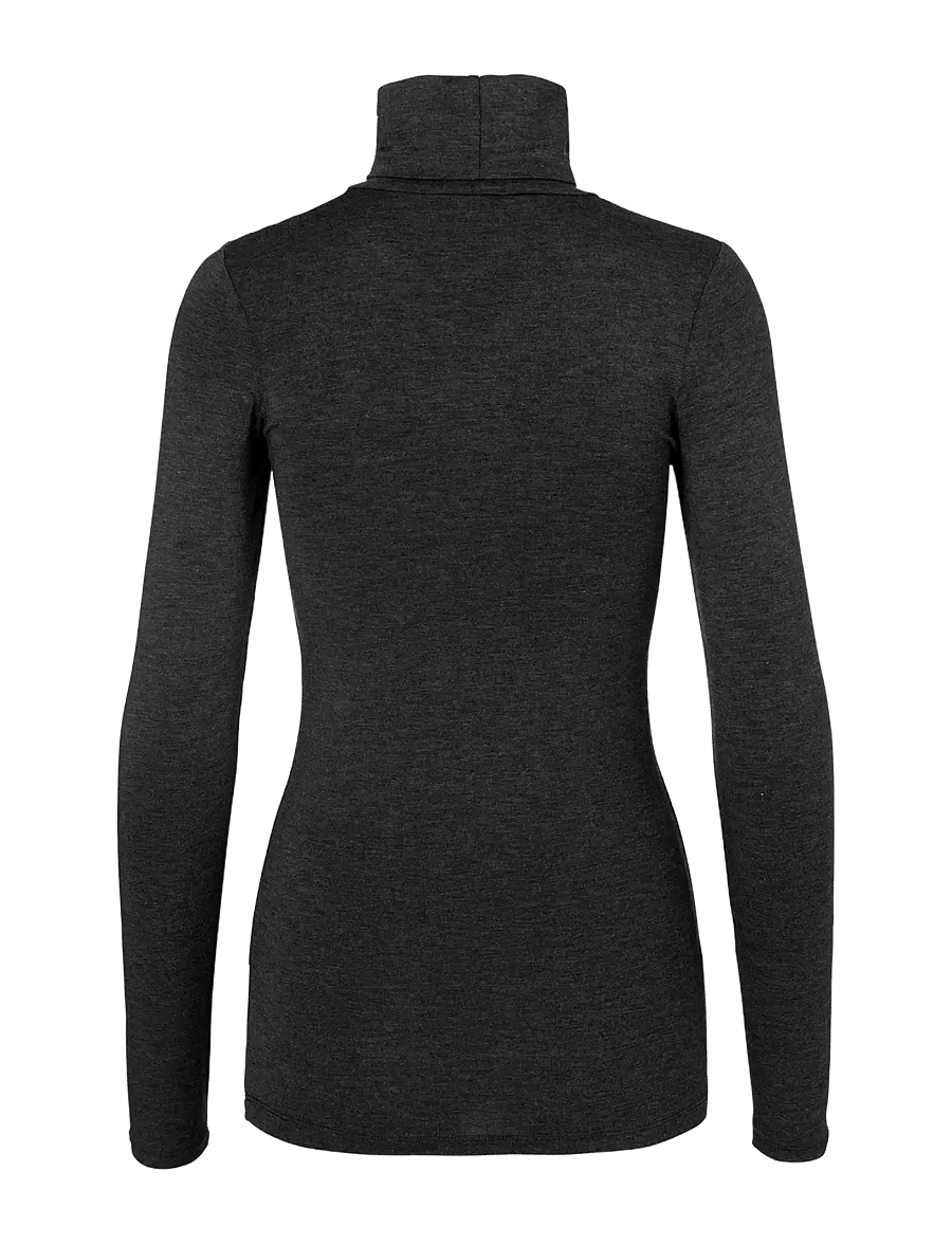 MBYM - Ina - langärmlige tops - dark grey melange - 2