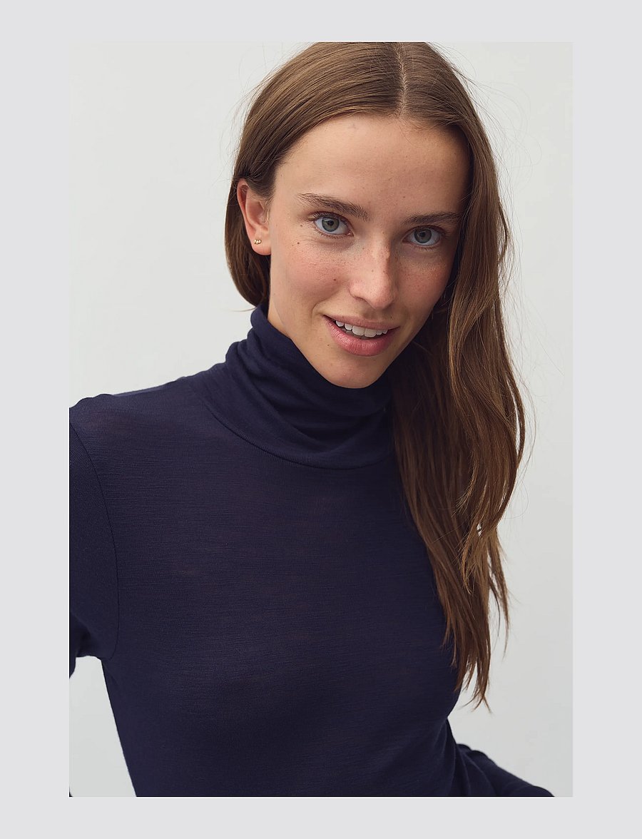 MBYM - Ina - langärmlige tops - navy blue - 4