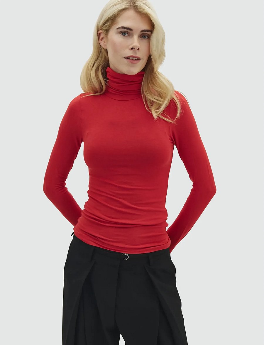 MBYM - Ina - langärmlige tops - red aura - 0