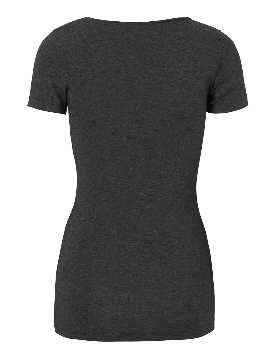 MBYM - Siliana - t-särgid - dark grey melange - 2