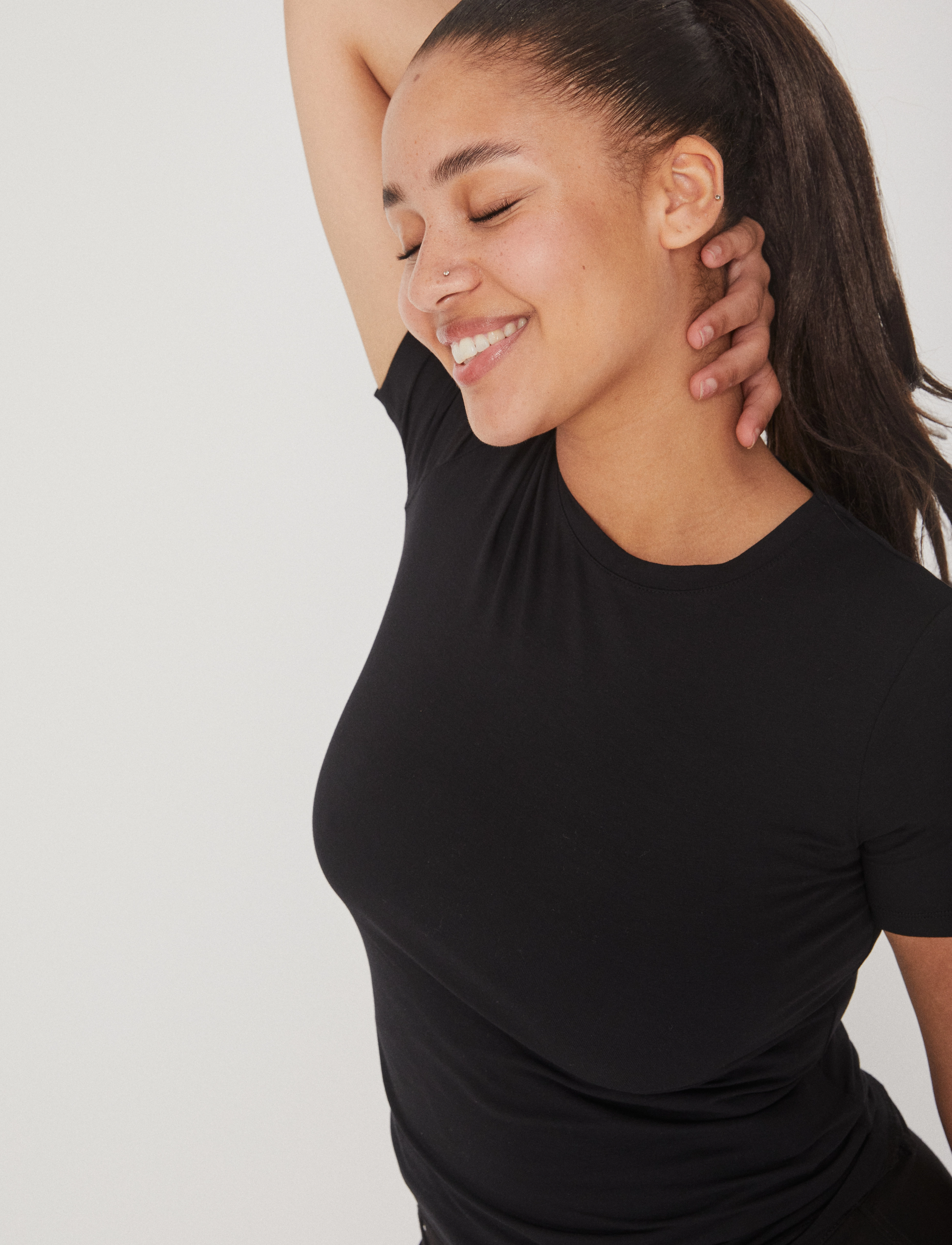 mbyM Julie-M - T-Shirts & Tops - BLACK / black