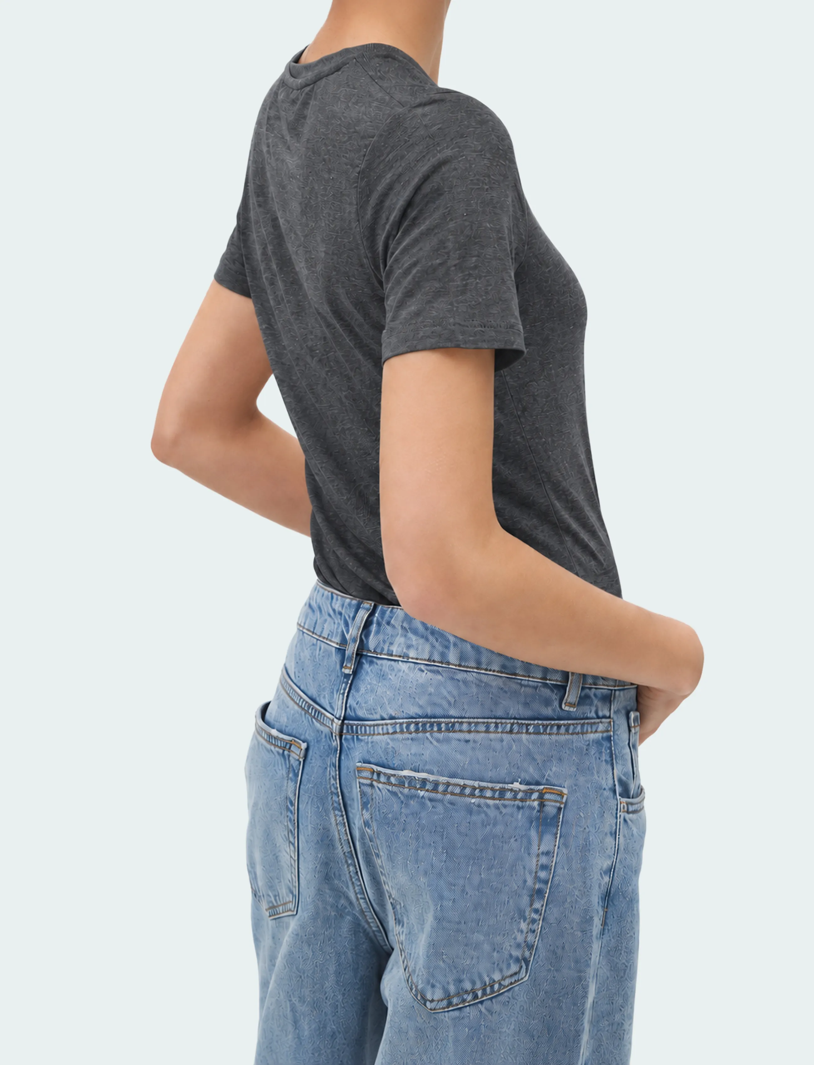 MBYM - Julie-M - dark grey melange - 3