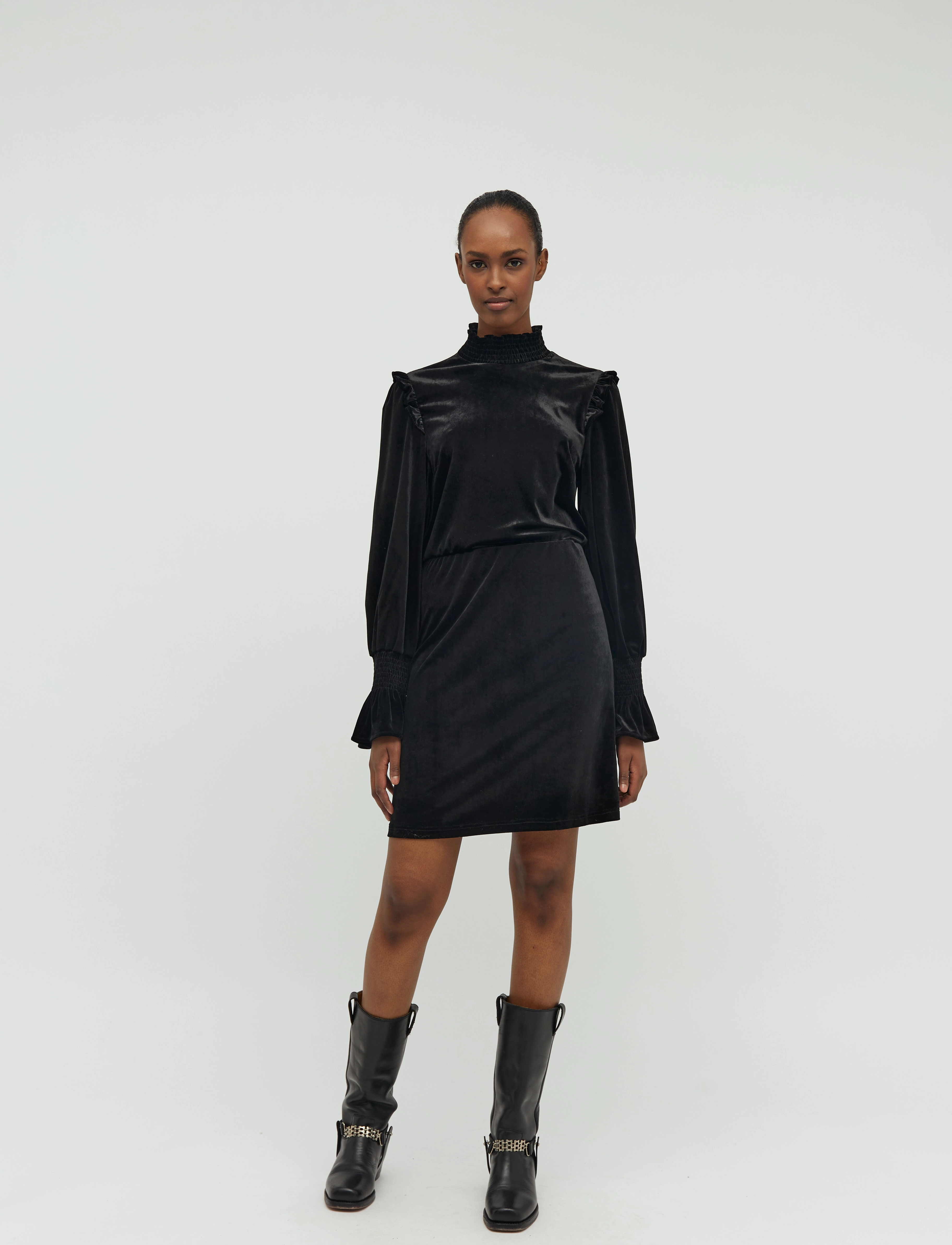 mbyM Maisa-M - Kjoler - BLACK / black