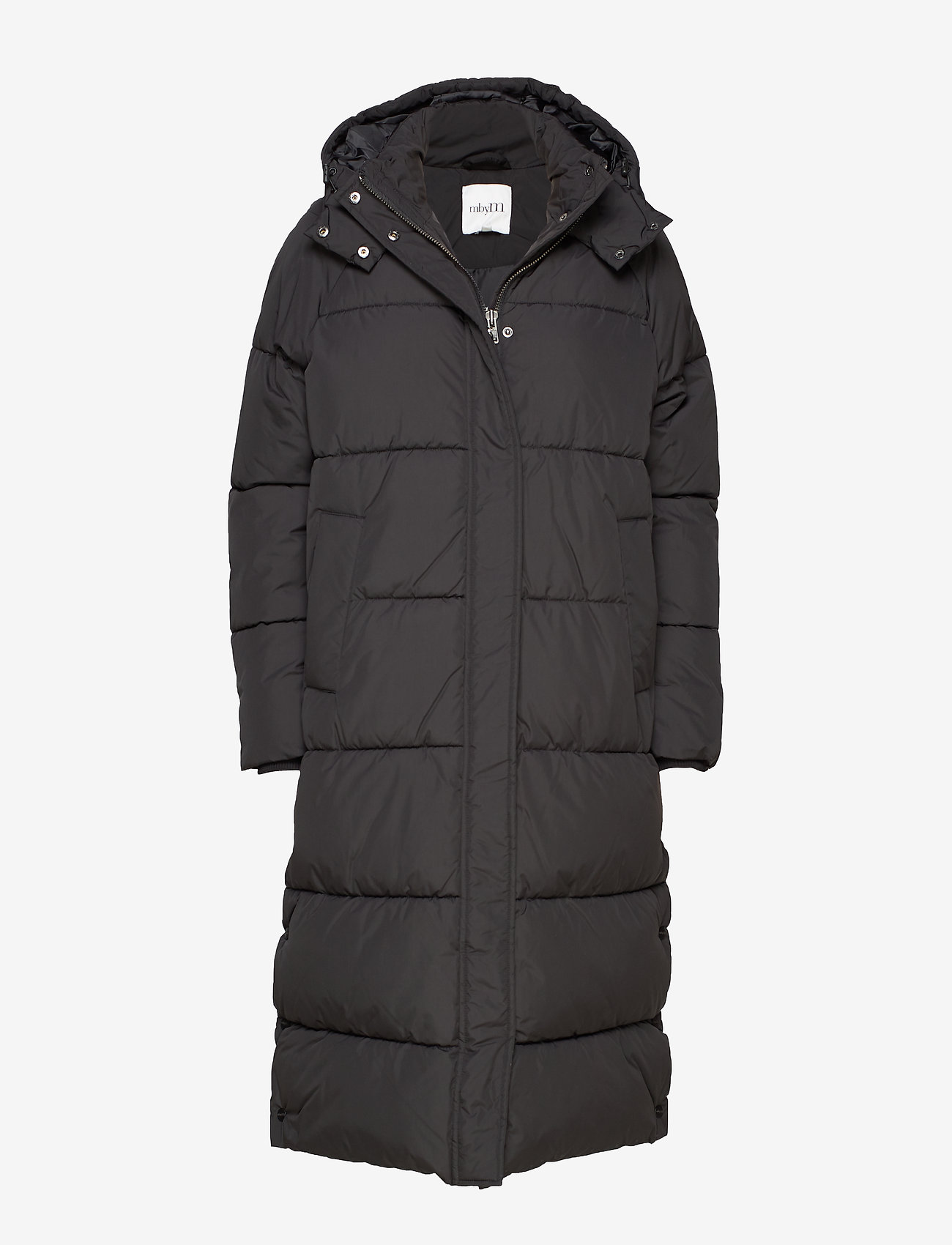 mbyM - Ela Slit - winter jackets - black - 0