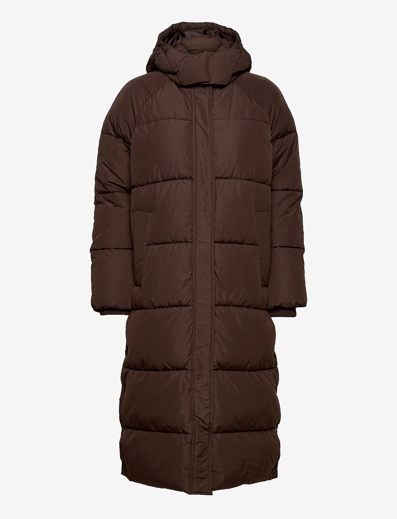 mbyM - Ela Slit - winter jackets - cocoa - 0