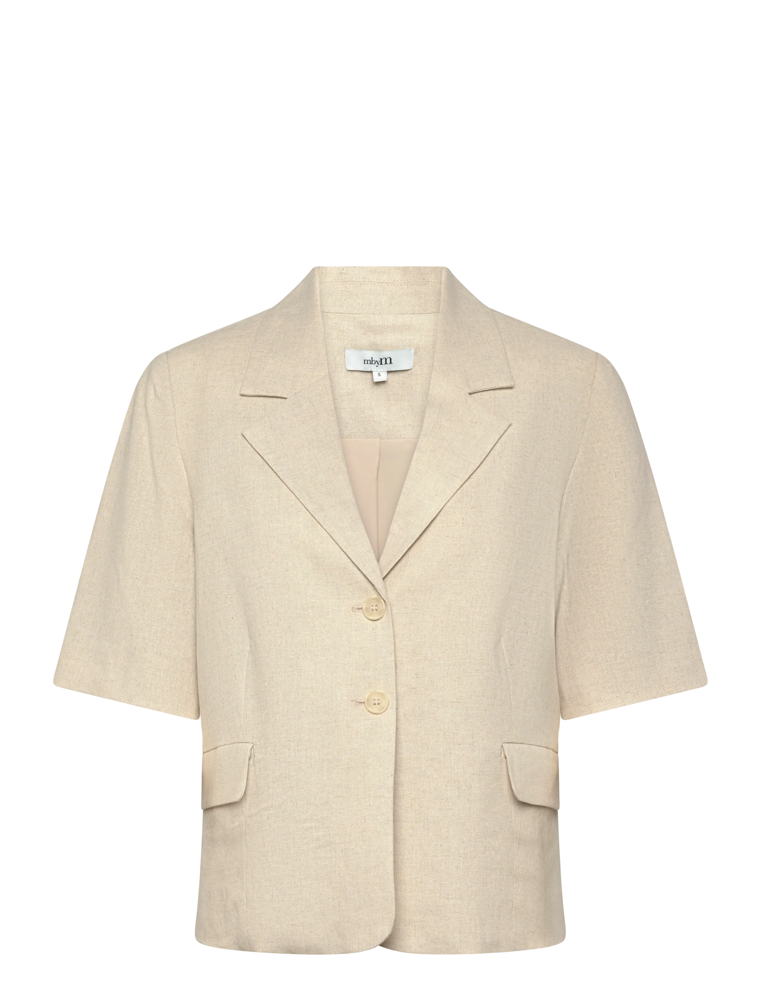 mbyM Morven-M - Blazers - NATURAL LINEN / beige