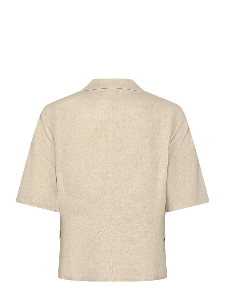 mbyM - Morven-M - enkeltradede blazere - natural linen - 2