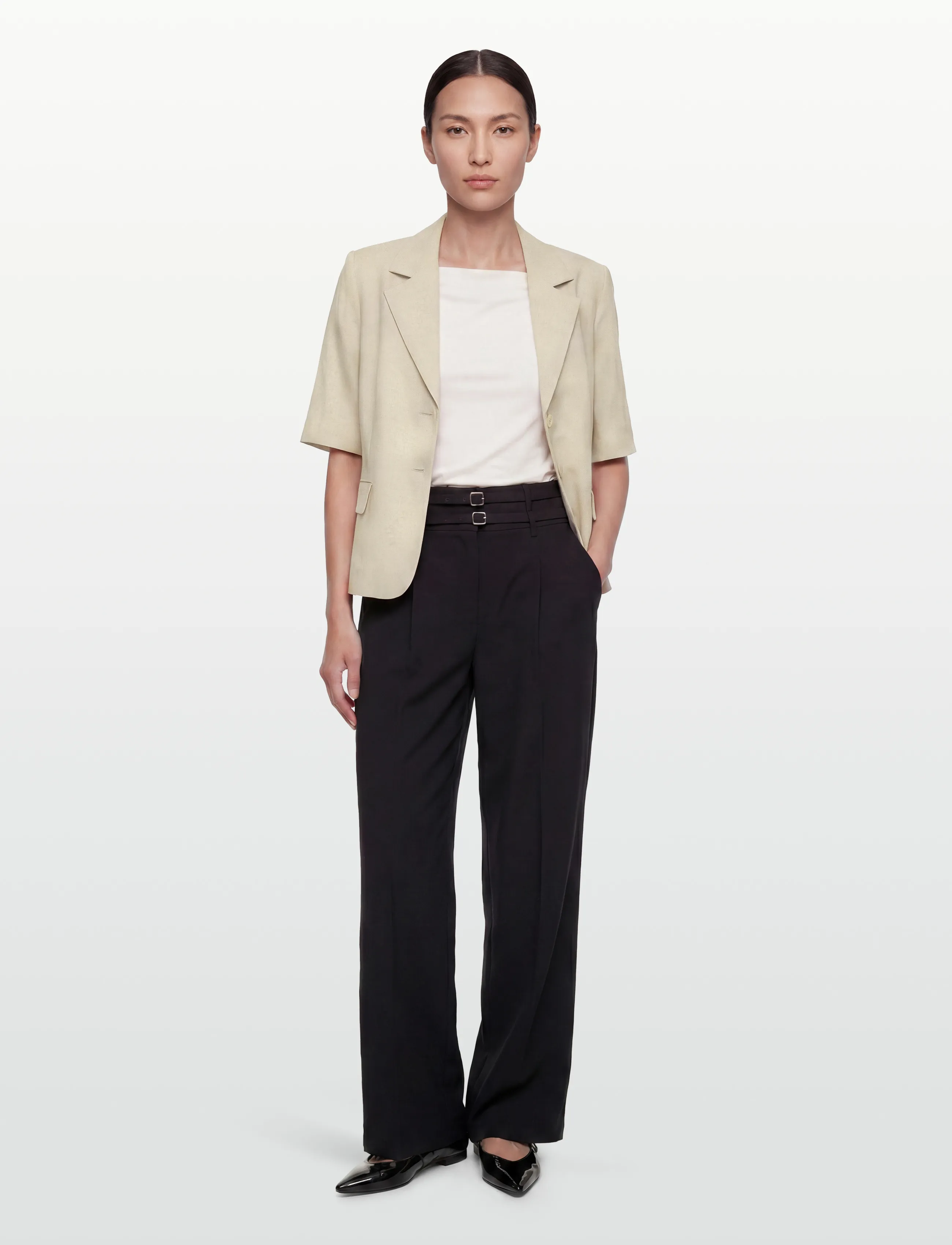 mbyM Morven-M, XL, Blazer, Beige - Single Breasted Frauen