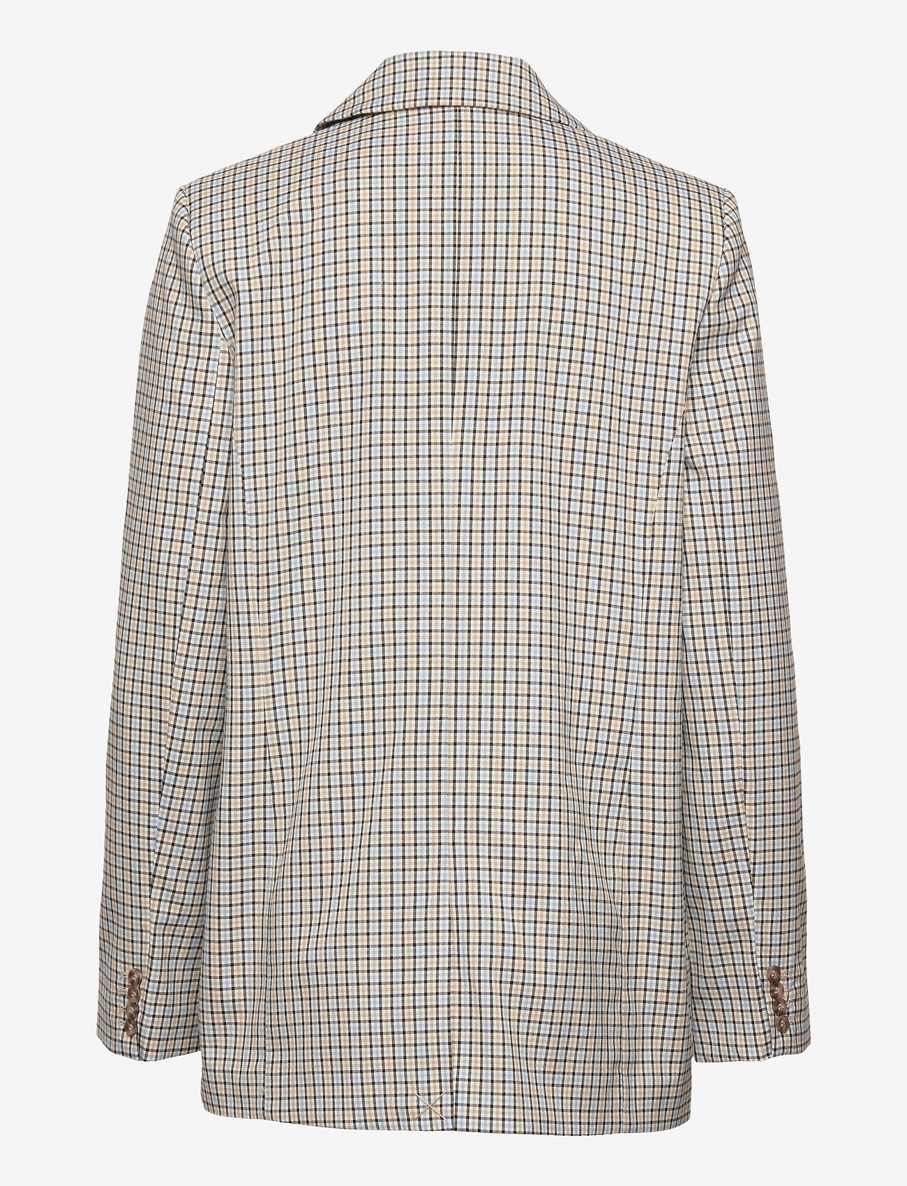 mbyM - Brennda - black sand blue check - 1