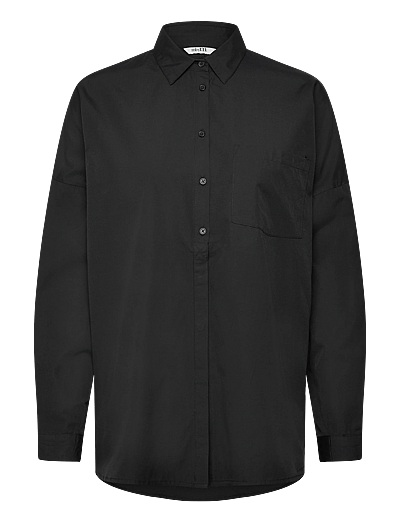 mbyM Tikki - Pikkade varrukatega särgid - BLACK / black