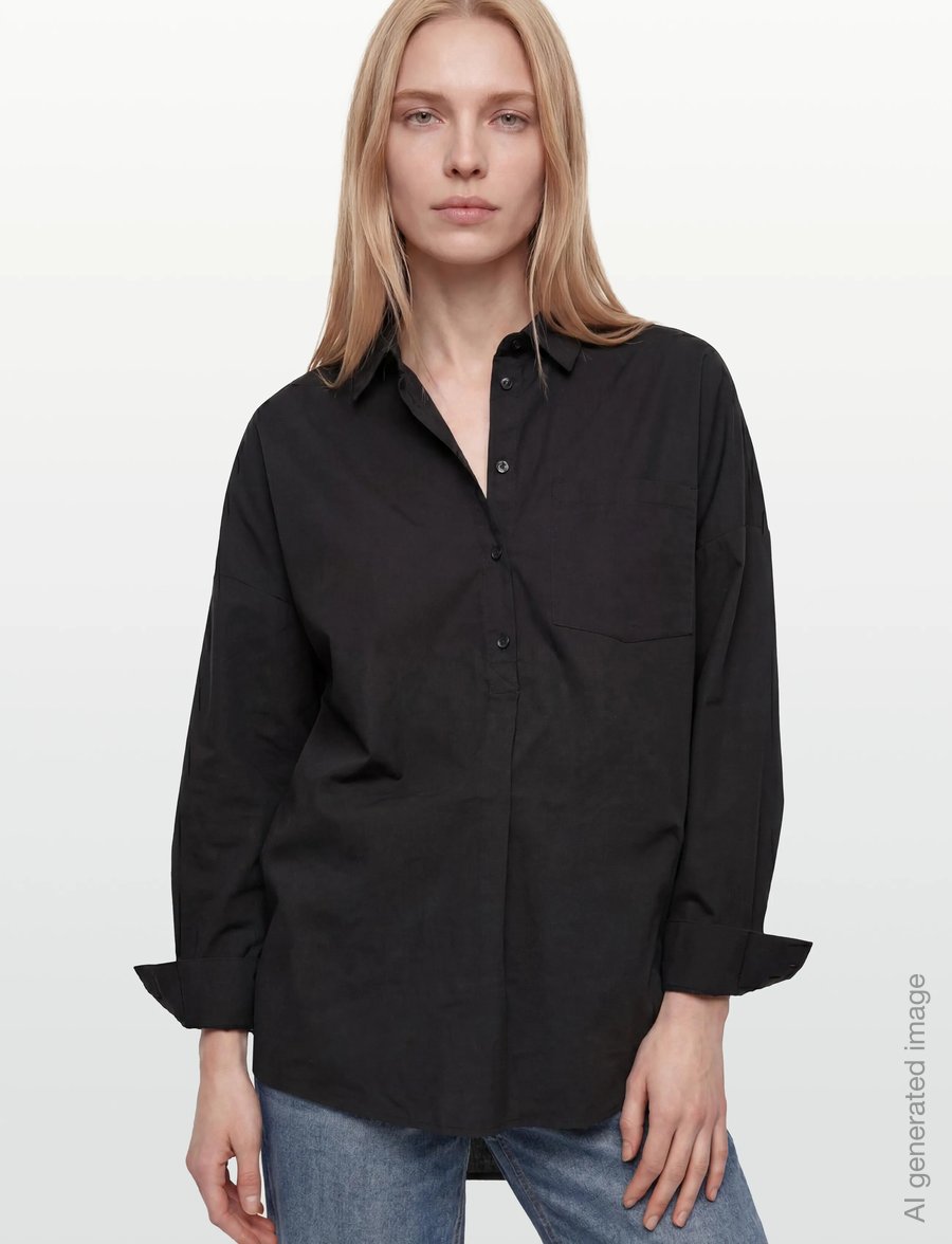 mbyM - Tikki - långärmade skjortor - black - 3