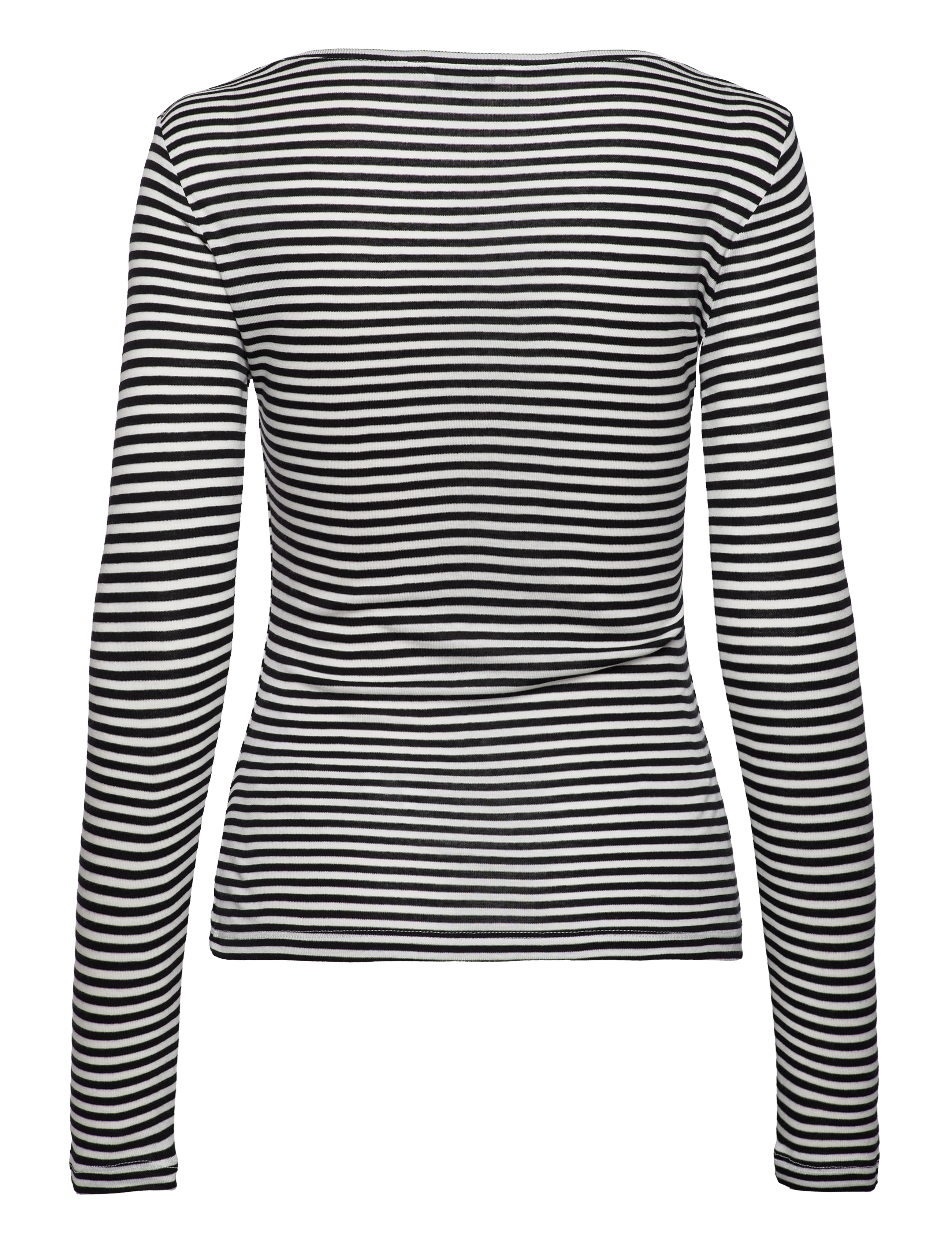 mbyM - Lilita-M - langerma toppar - black sugar stripe - 1