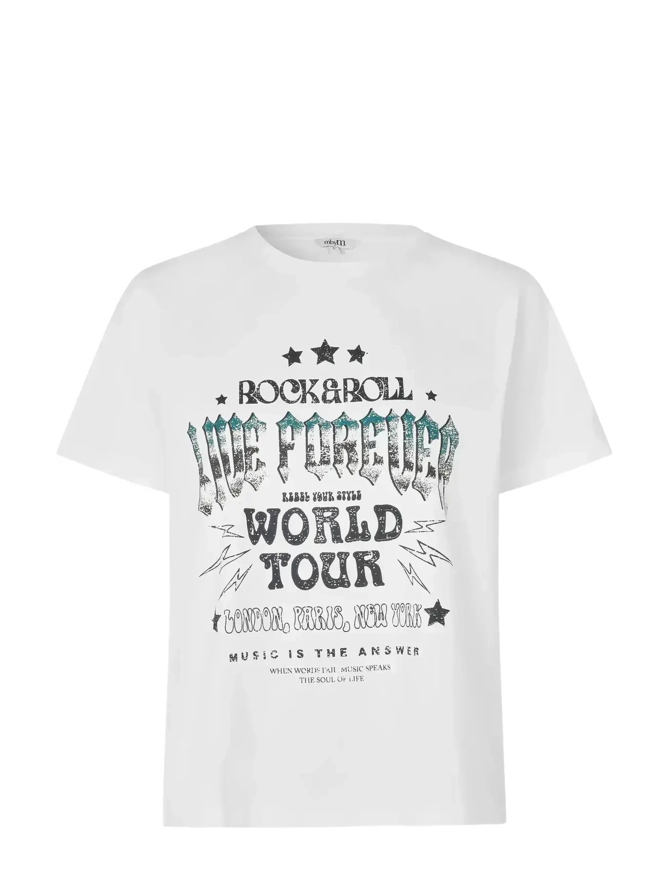 MBYM Live Forever-M Weiß - XS - Damen