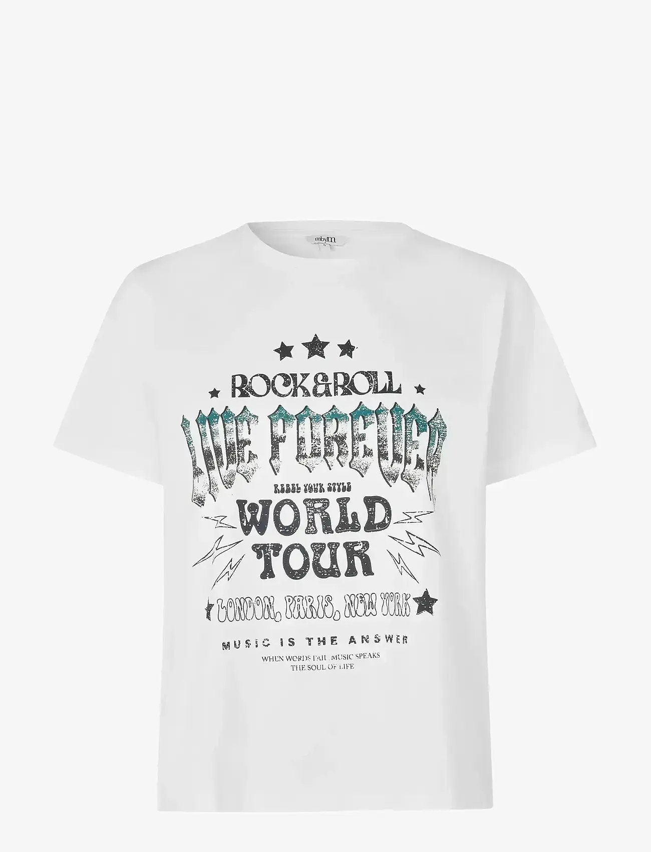 mbyM - Live Forever-M - herbstliche kleidung - white - 0