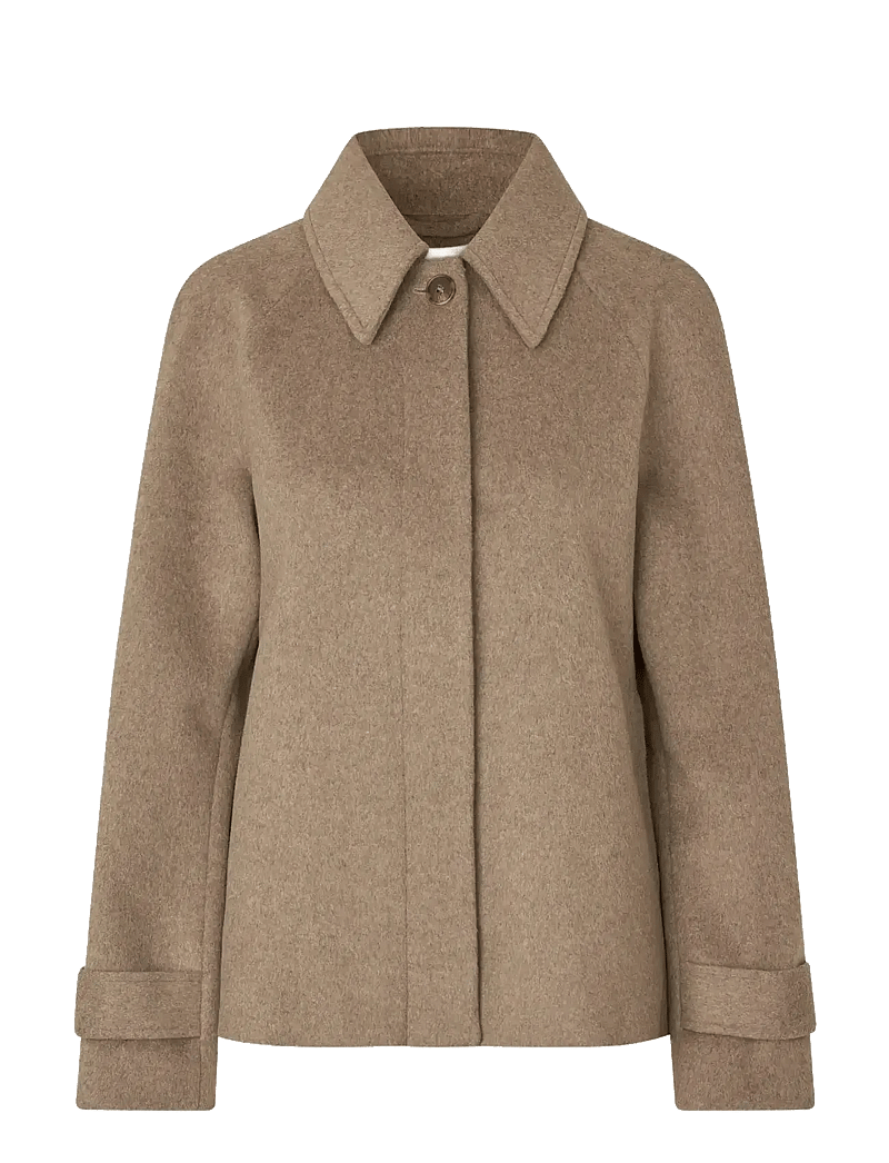 mbyM - Tary-M - wolljacken - greige melange - 1