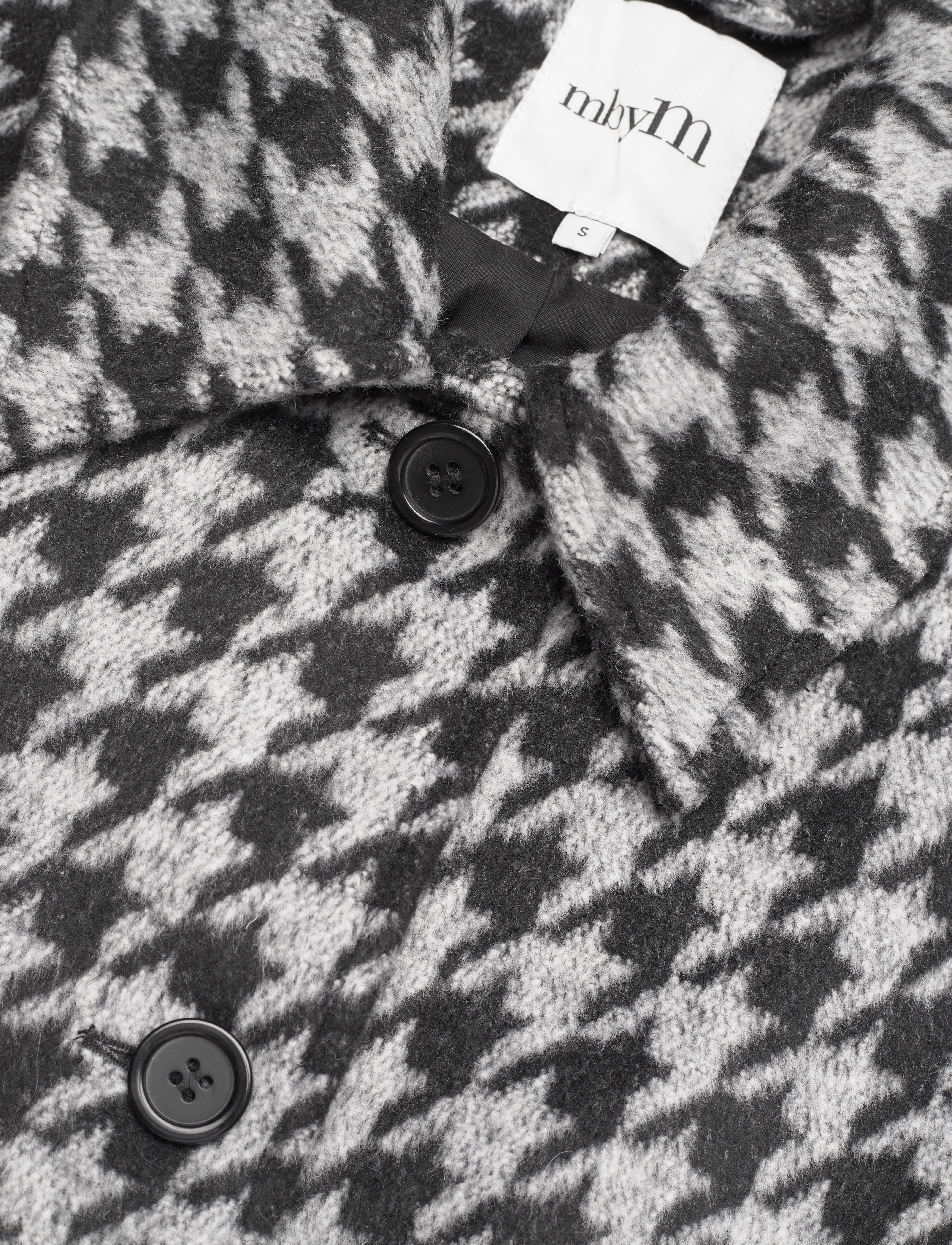 mbyM - Caprice-M - black grey houndstooth - 5