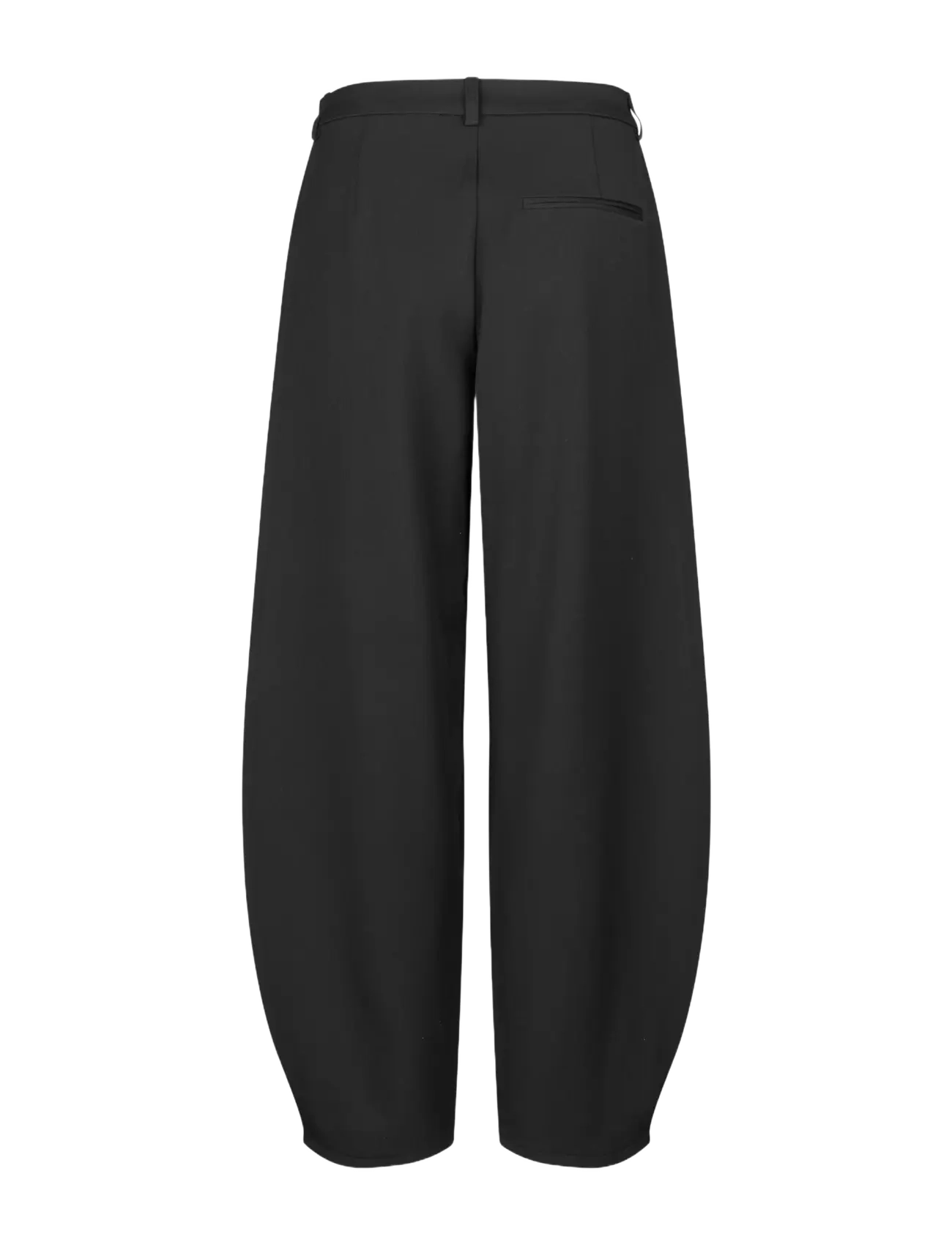 MBYM - Silira-M - hosen mit geradem bein - black - 2