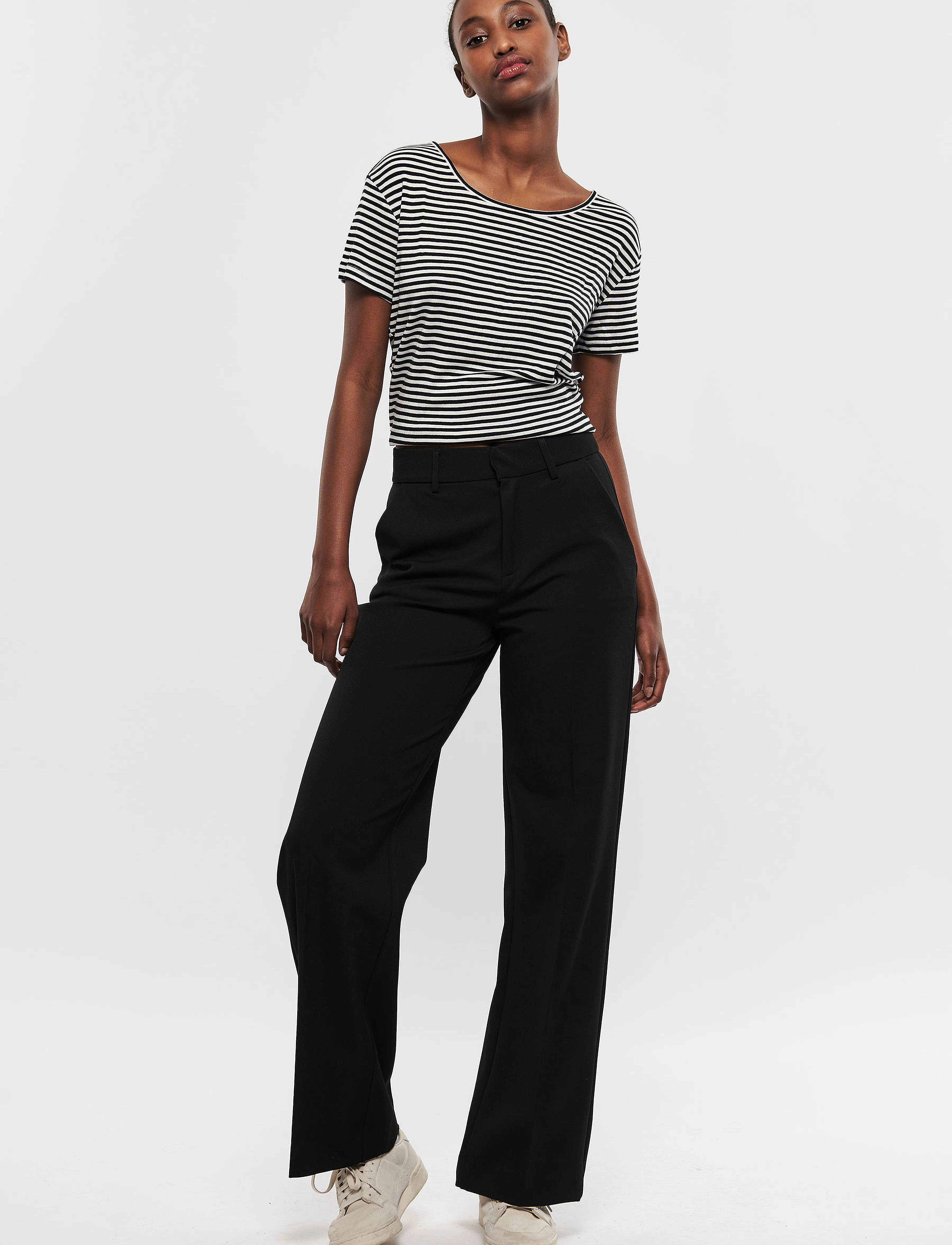 mbyM Lucy-M, XL, Black, Bukser > Jakkesætsbukser, Dame