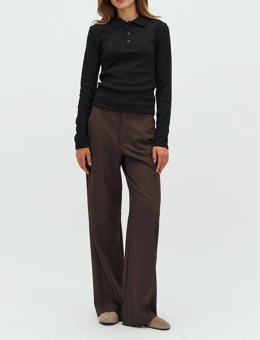 MBYM - Lucy-M - anzugshosen - coffee brown - 0