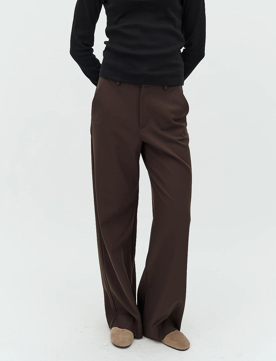 MBYM - Lucy-M - anzugshosen - coffee brown - 3
