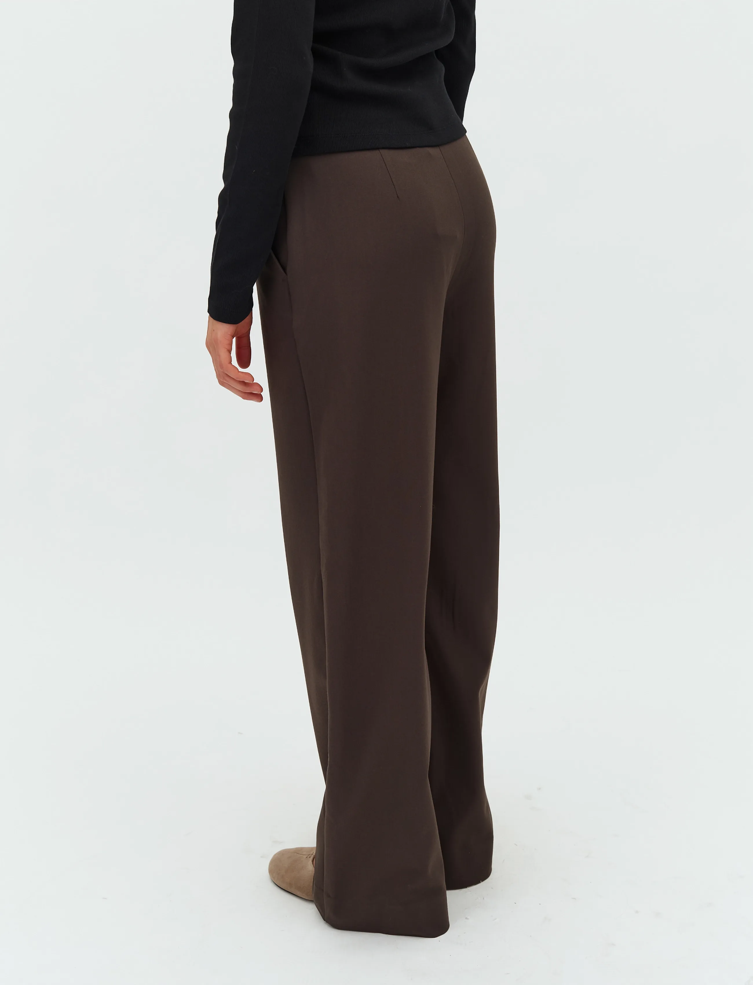 MBYM - Lucy-M - anzugshosen - coffee brown - 4