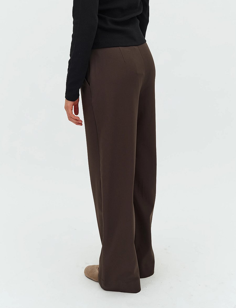 MBYM - Lucy-M - anzugshosen - coffee brown - 4