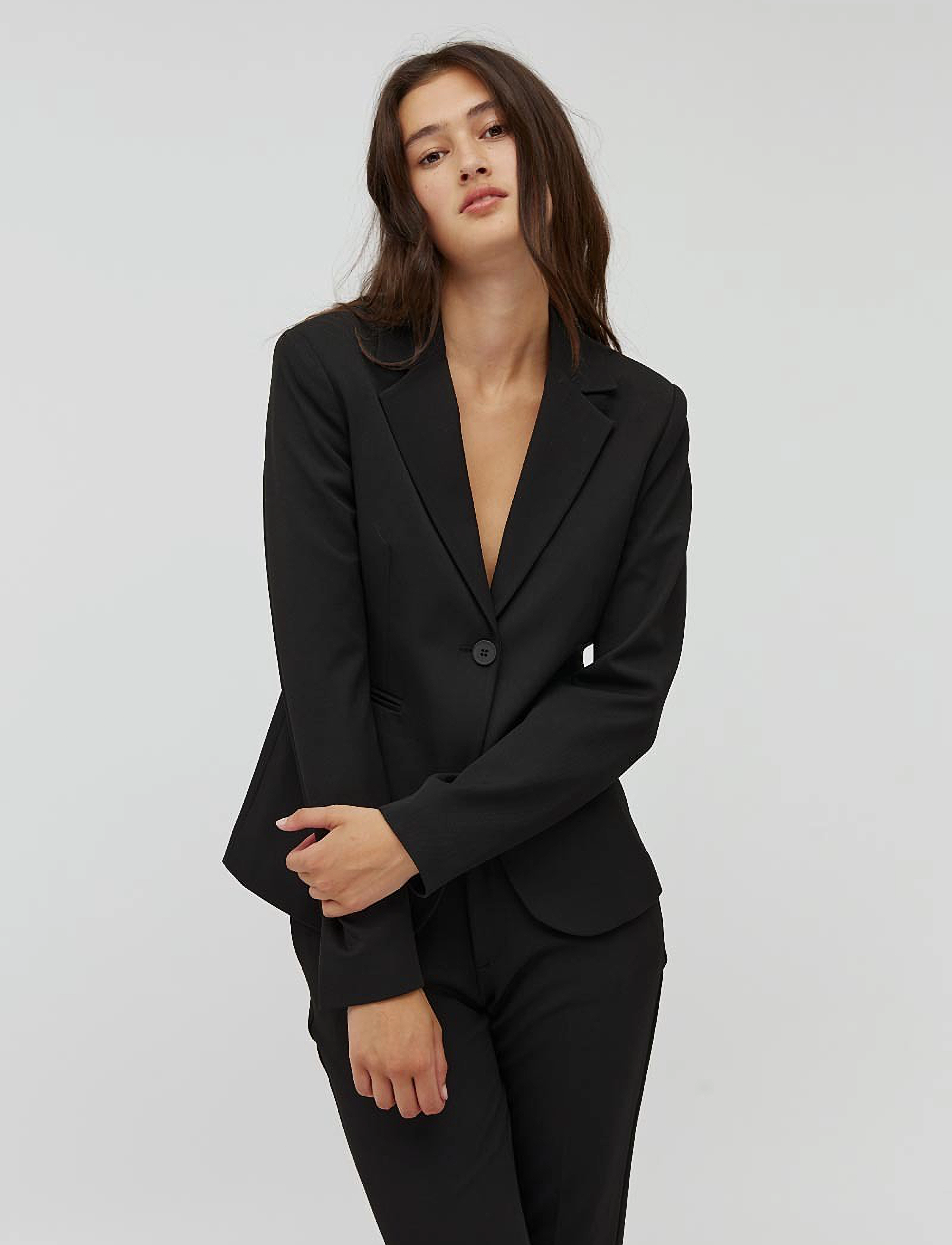 mbyM Bena-M, Kvinder, Blazer, Sort, Str: L