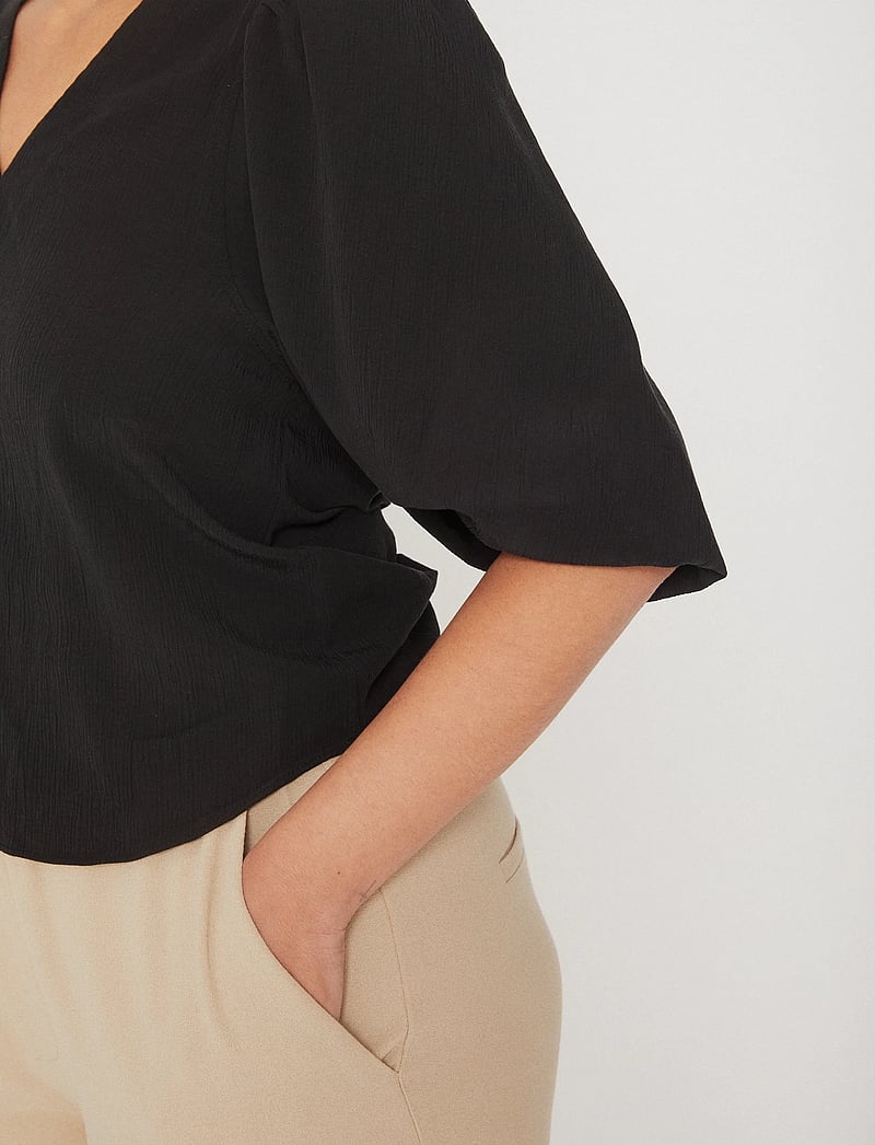 mbyM - Antoni - langärmlige blusen - black - 5