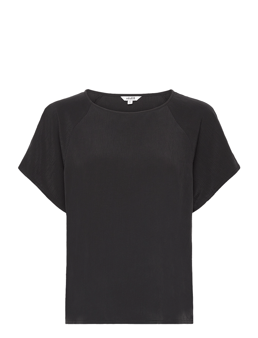 mbyM - Damila -M - kurzärmelige blusen - black - 0