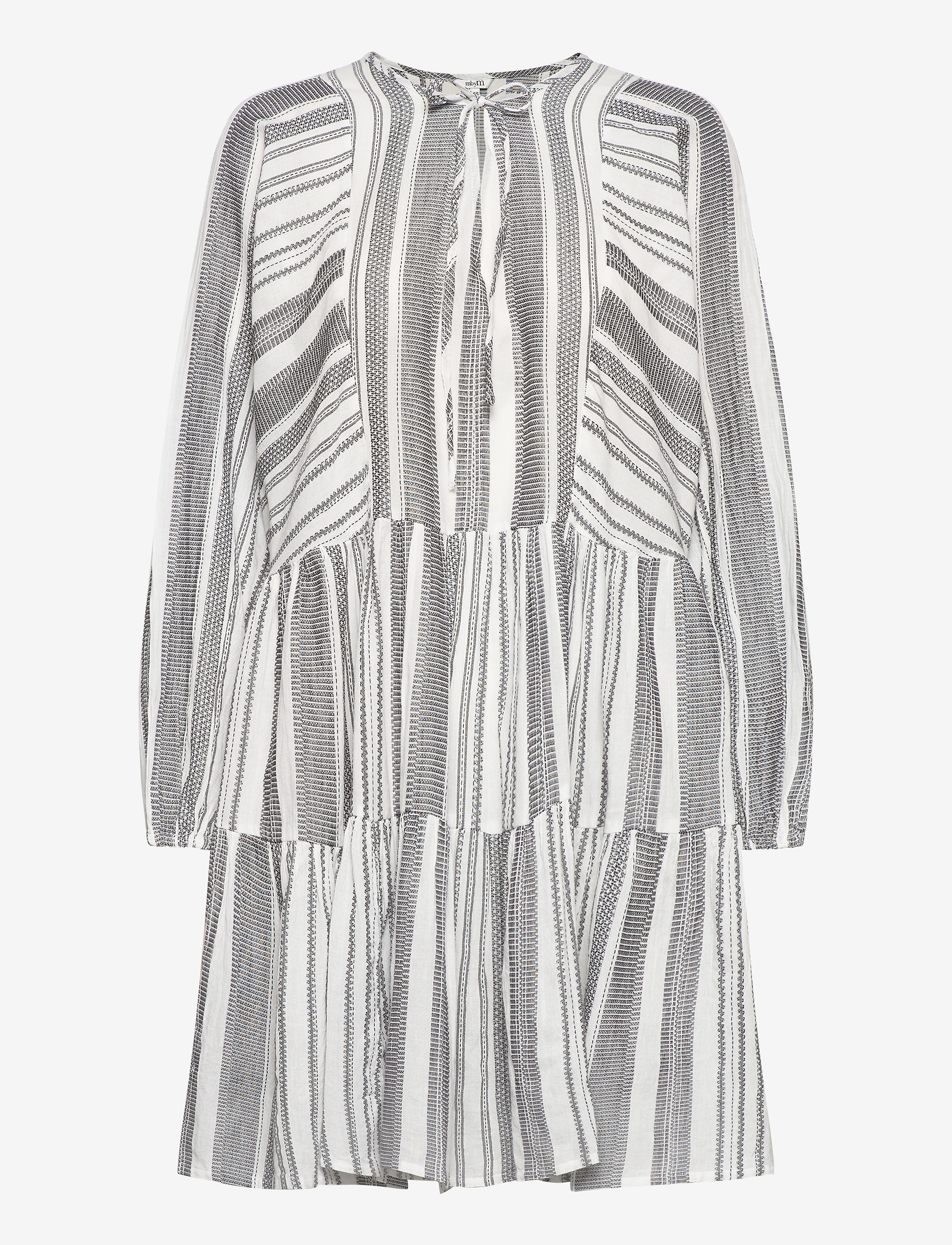 mbyM Emmons - Kläder - BLACK WHITE STRIPE / grey