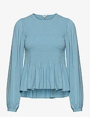 mbyM - Brynn-M - long-sleeved blouses - air blue - 0