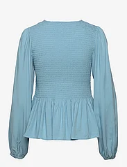 mbyM - Brynn-M - long-sleeved blouses - air blue - 1