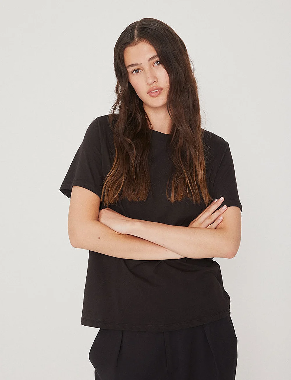 mbyM - Beeja - t-shirts - black - 0