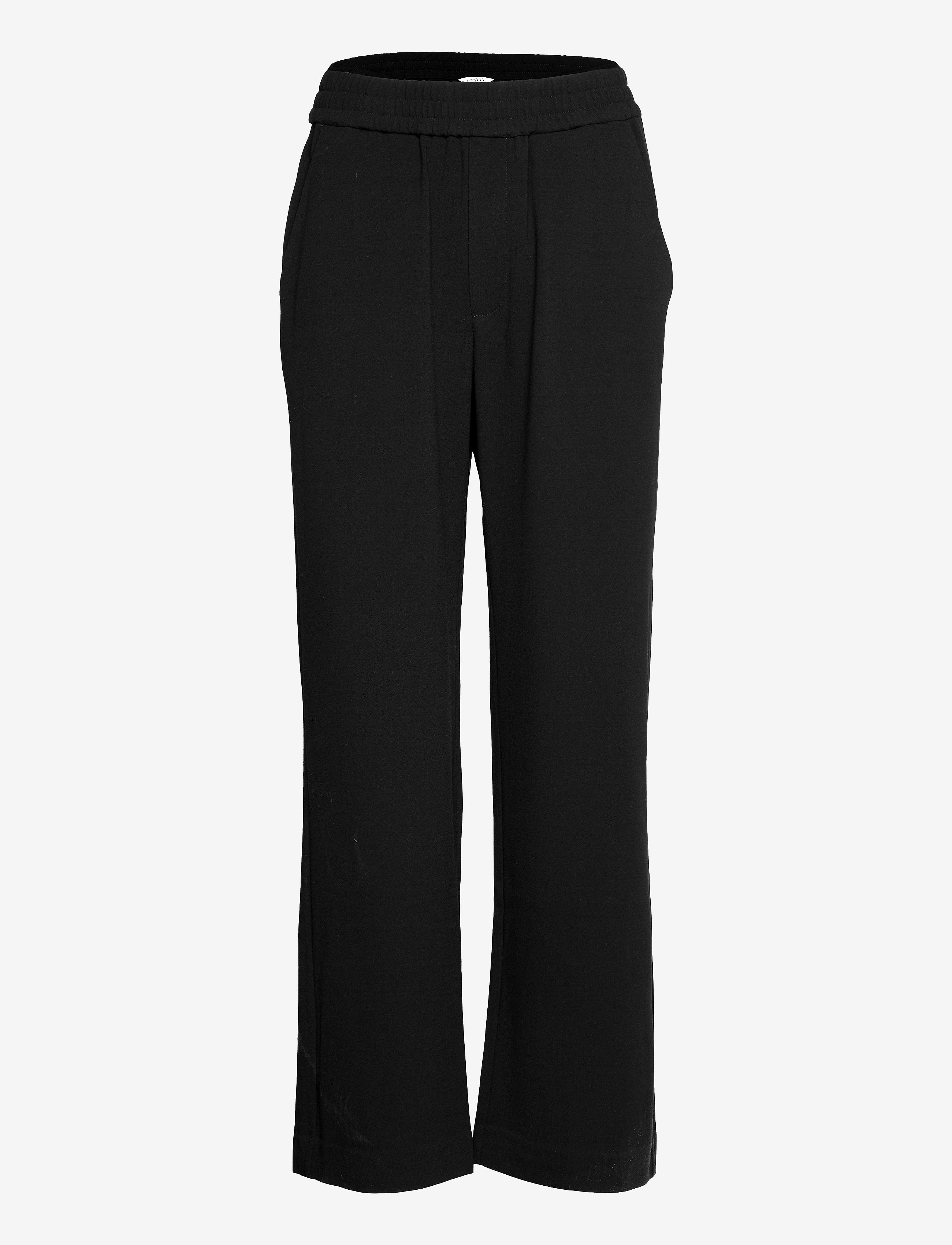 MBYM - Phillipa - hose mit geradem bein - black - 1