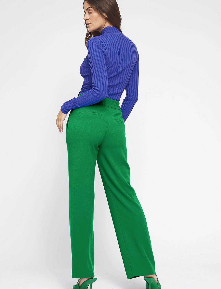 mbyM - Phillipa - raka byxor - verdant green - 4