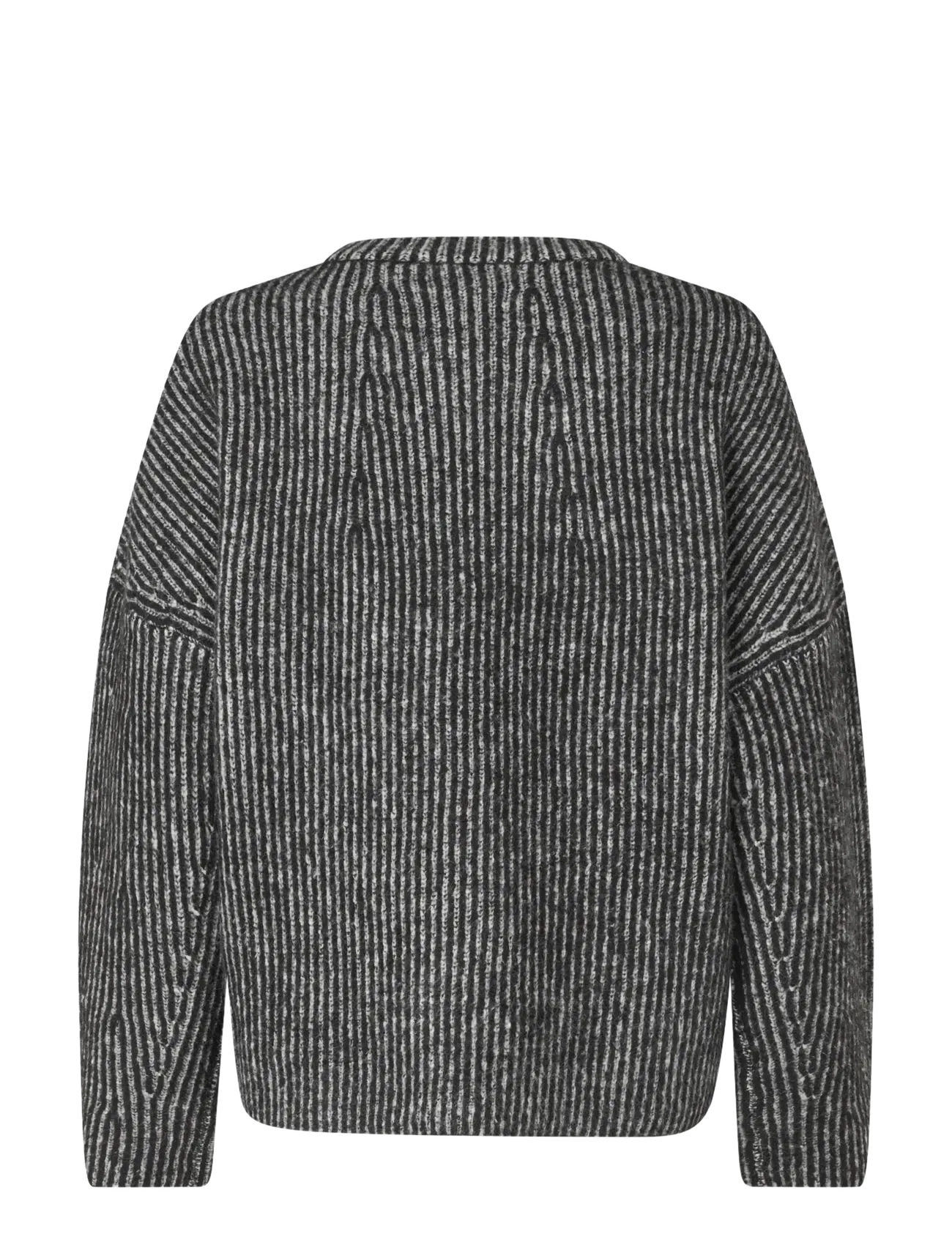 mbyM - Gillian Contrast-M - striktrøjer - black contrast - 2