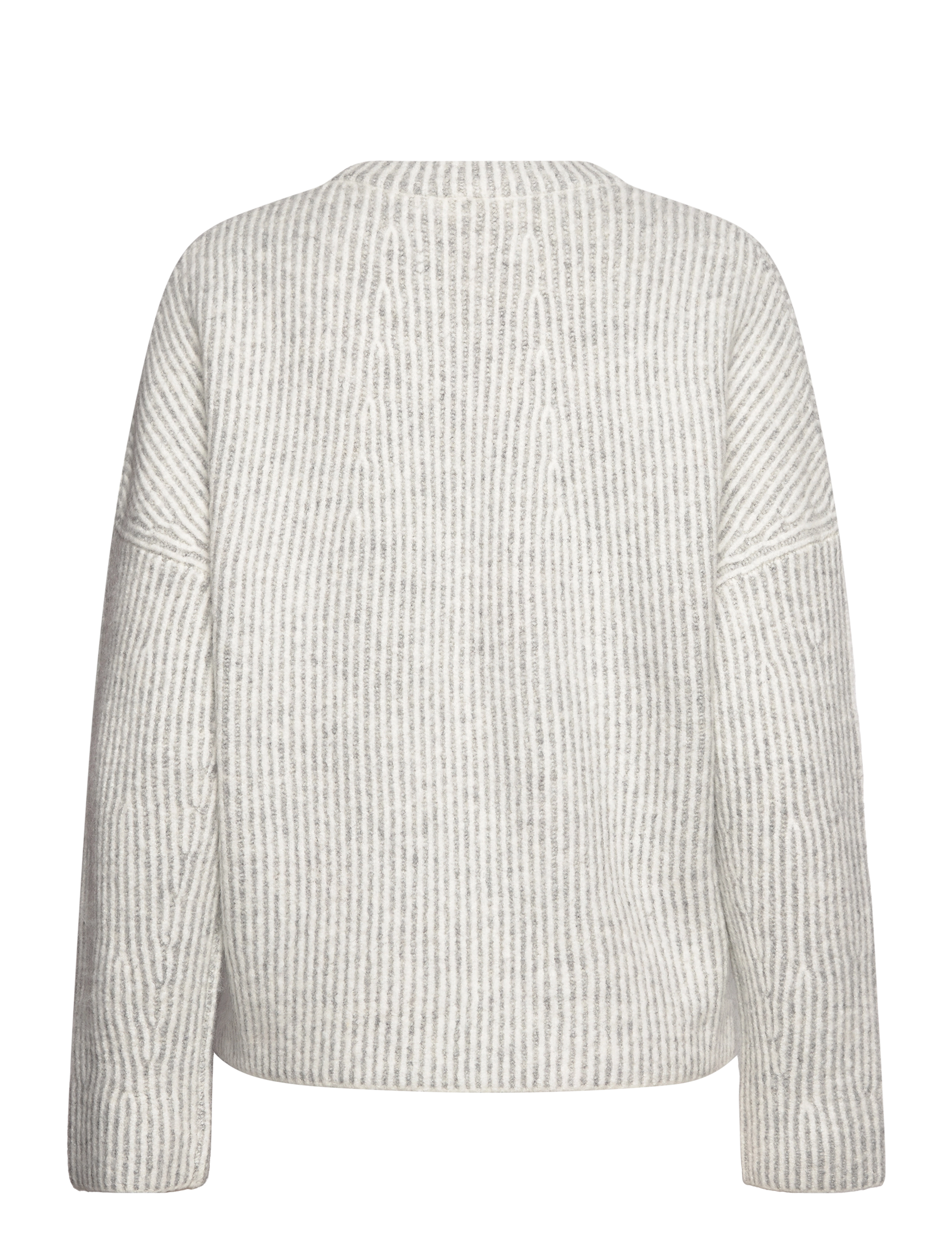 mbyM - Gillian Contrast-M - džemprid - light grey mix - 2