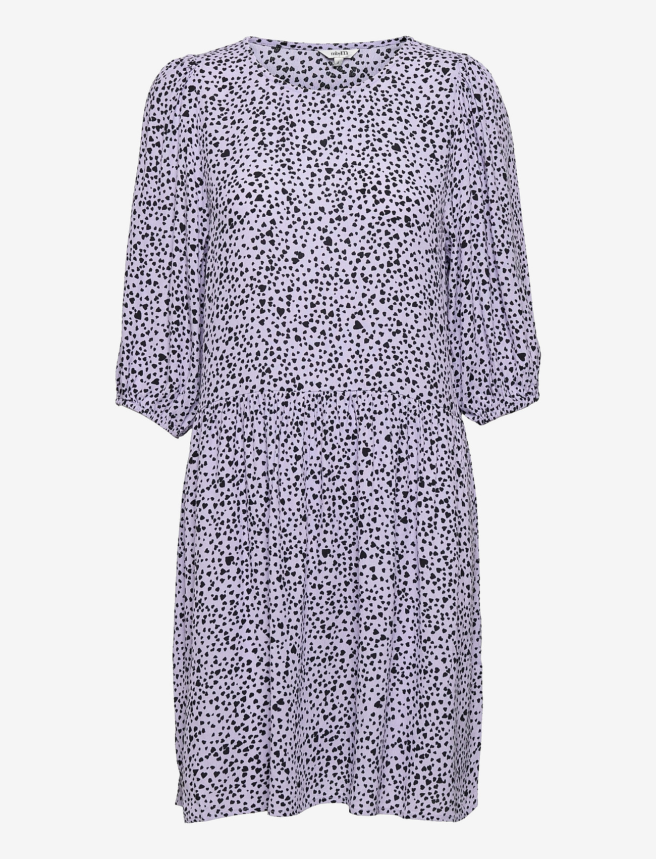 mbyM - Reya - midi dresses - decima lavender print - 0
