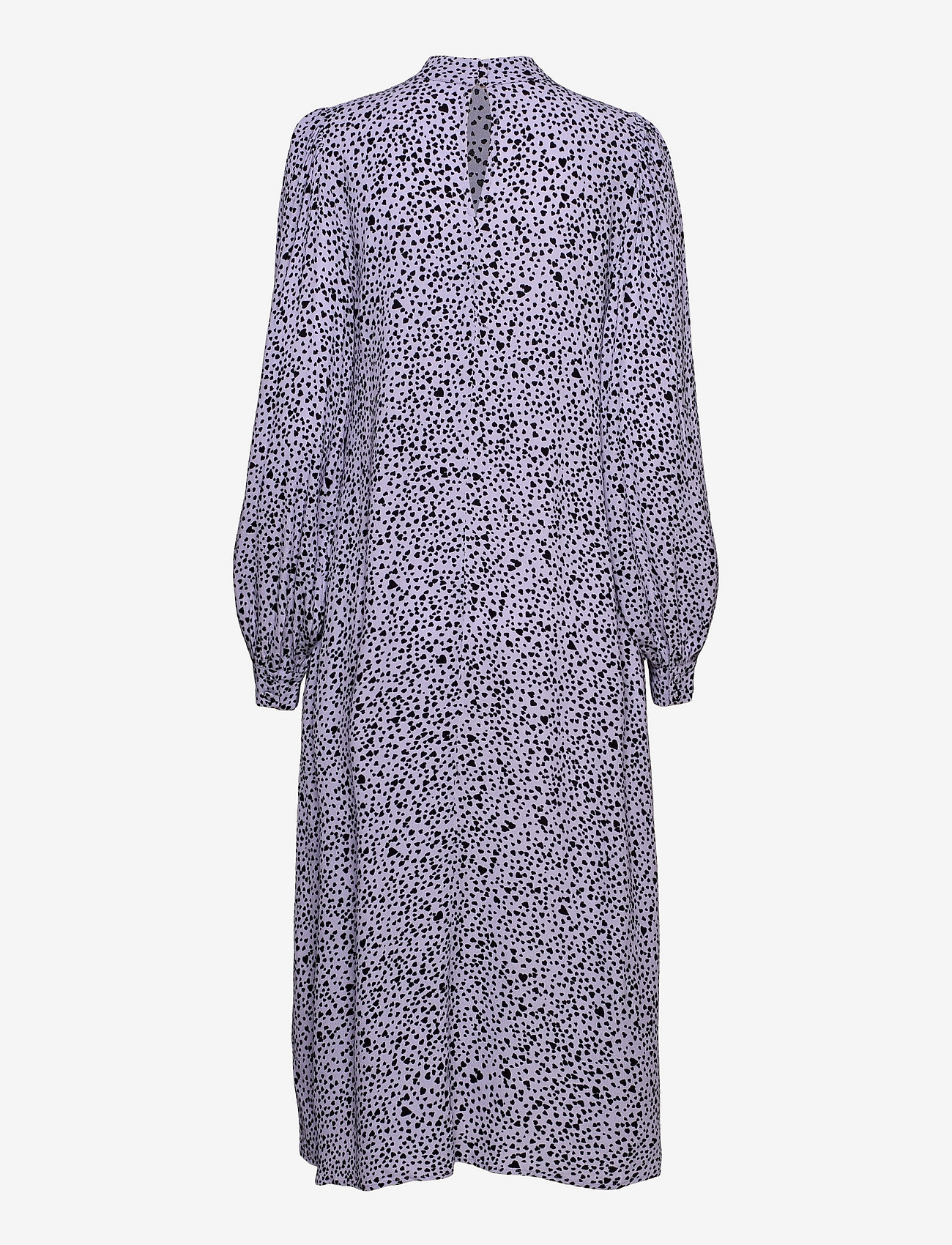 mbyM - Hestia - midi-jurken - decima lavender print - 1