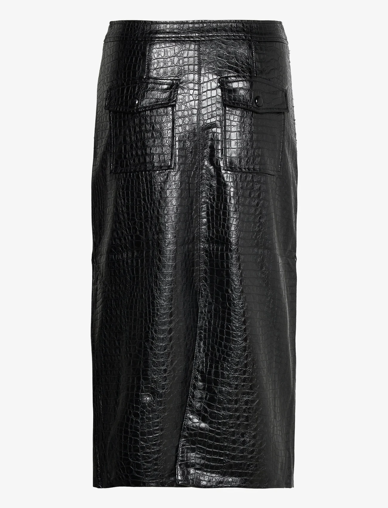 mbyM - Ansorro-M - vidutinio ilgio sijonai - black - 1