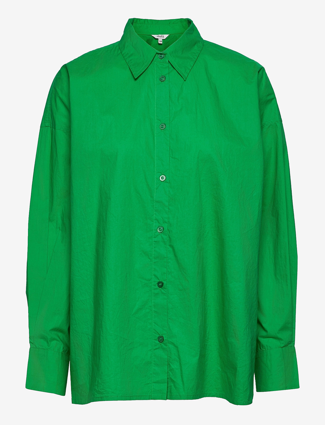 mbyM - M-Brisa - långärmade skjortor - bright green - 0