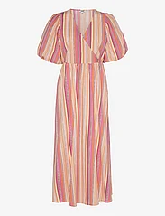mbyM - Clancy-M - sommarklänningar - kimaya pink stripe - 0