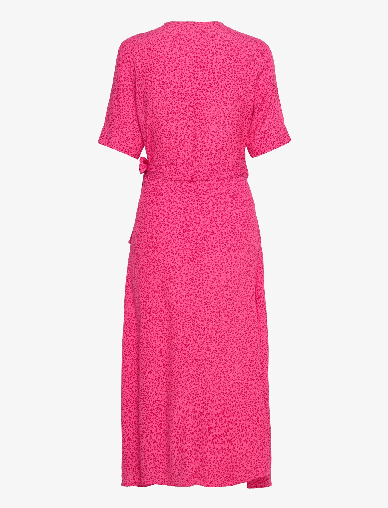 mbyM - Shubie-M - slå-om-kjoler - carola pink print - 1