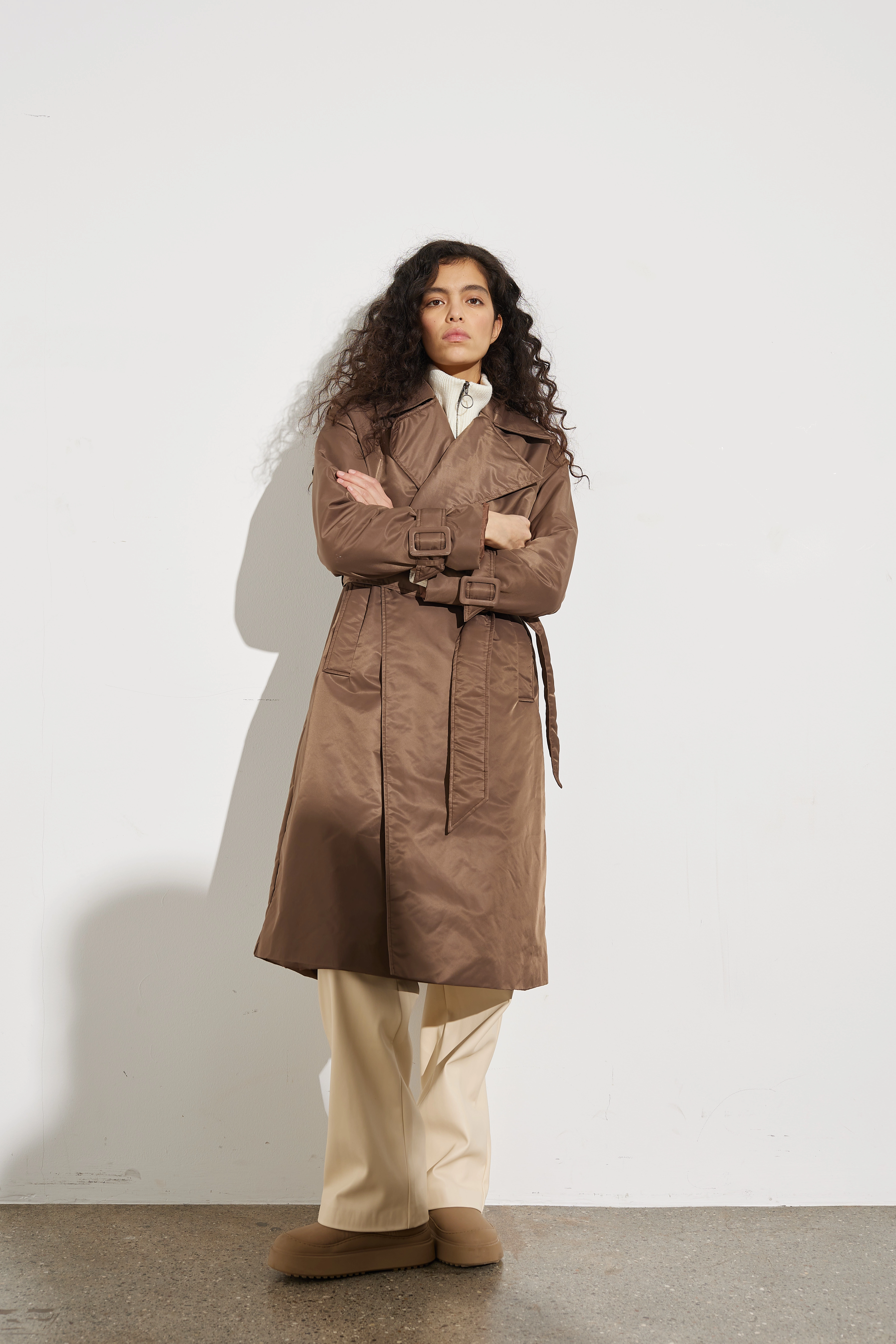 mbyM - Deela-M - trenchcoats - almond - 4